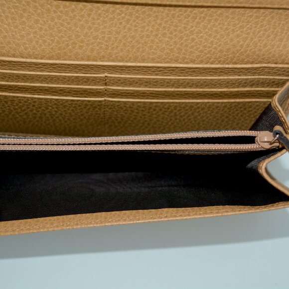 NWT GUCCI LEATHER CONTINENTAL WALLET - Picture 6 of 10